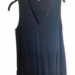Banana Republic Black V-Neck Tank Top